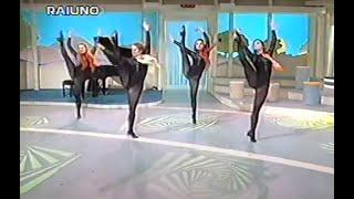 Beautiful FLEXIBLE sexy girls dance in leotards and heels