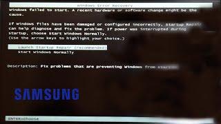 Windows Error Recovery Solution  Blue Screen of Death