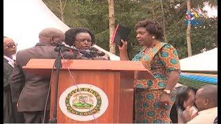 Charity Ngilu records another first in Kenyas history after being sworn in as Kitui County governor