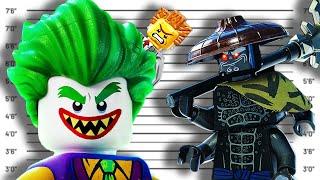 If Lego Villains Were Charged For Their Crimes Warner Bros Villains