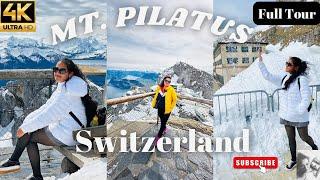 MT. PILATUS Full Tour 2024  Things to see in Lucerne  Day trip from Luzern  @travelingartasty