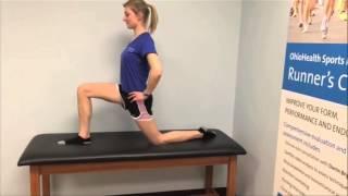 Exercise for Runners and Walkers Hip Flexor Hamstring Piriformis and Heelcord Stretch