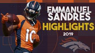 Emmanuel Sanders Highlightsᴴᴰ 2019 Season  Denver Broncos Highlights  Emmanuel Sanders Fantasy