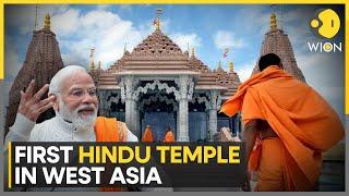 BAPS Hindu Mandir UAE PM Modi to inaugurate temple in UAE  WION