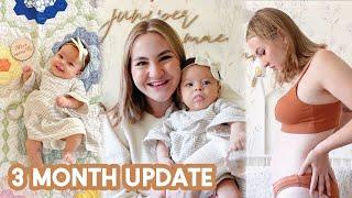 3 Month Baby + Postpartum Update