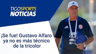 ¡Se fue Gustavo Alfaro ya no es más técnico de la tricolor