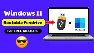 How to Create Windows 11 Bootable USB Drive 2023  Windows 11 Bootable USB Drive