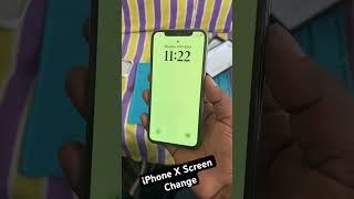 iPhone X Screen Change Home service ️ #iphoneservice #shortvideo #shorts #iphone15