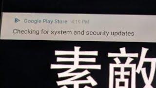 How to fix google play store checking for system and security updates problem 2023