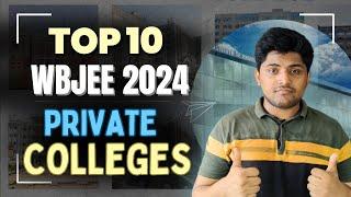 কোনটা WBJEE 2024 Top 10 Private Colleges  Fees  Placements  Average Package  Cut offs