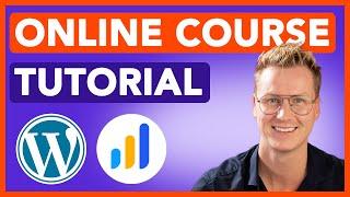 How To Create An Online Course Website  LearnDash Tutorial