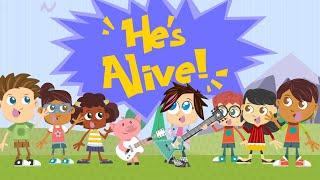 Yancy & Little Praise Party - Hes Alive Hes Alive OFFICIAL EASTER KIDS WORSHIP MUSIC VIDEO