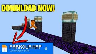 Easy Minecraft Parkour On Mobile +Map download