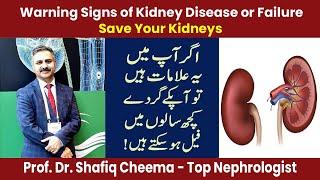 Kidney Failure  10 Warning Signs of Kidney Disease or Failure  Risk Factors Tests & Treatment