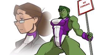 The Sign She-Hulk Transformation