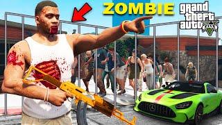GTA 5  Franklin Finds Out His House Is Full Of Zombies  GTA 5 mods