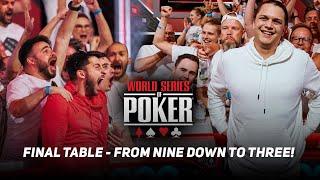 WSOP Main Event 2024 FINAL TABLE - Who Makes The Final Three?