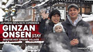 Ginzan Onsen Japanese Inn & Winter Village Experience  Notoya Ryokan  ONLY in JAPAN