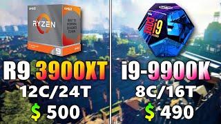 Ryzen 9 3900XT vs Core i9 9900K  PC Gaming Benchmark Test