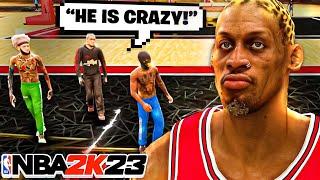 This DENNIS RODMAN BUILD has COMP STAGE PLAYERS RAGING on NBA 2K23