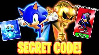 Sonic Speed Simulator SECRET ADMIN CODES Roblox