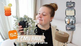 XXL TEMU HAUL  GARTEN MAKEOVER  & ORGANISATION  Vanessa Nicole