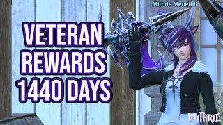 FFXIV 3.56 1017 Veteran Rewards 1440 Days