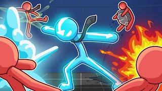 I Became The AVATAR And CONTROLLED The Elements in Stick It To The Stickman