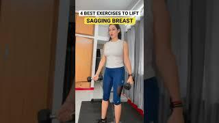 EXERCISES TO LIFT SAGGING BREAST  #shorts  Reduce + Lift Breast Size Exercises  Breast Workout