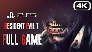 RESIDENT EVIL 1 REMAKE PS5 Gameplay Walkthrough FULL GAME 4K 60FPS No Commentary