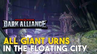 D&D Dark Alliance All Giant Urn Locations In The Floating City