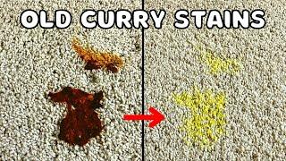 How to Remove Curry Stains From Carpet