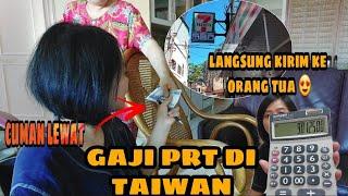 GAJI PRT TAIWAN TAHUN 2021  TAK TERASA UDAH SETAHUN LEBIH  CARA AKU MEMBAGI GAJIAN KU