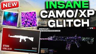 NEW INSANE CAMO XP GLITCH IN MW3 AND WARZONE MWZ GLITCHES EASY MERCURY CAMO