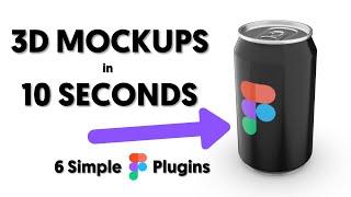 3D Mock-up Objects  Simple Figma Plugins for Beginners