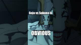 Sukuna vs Gojo is Obvious #jjk #jujutsukaisen