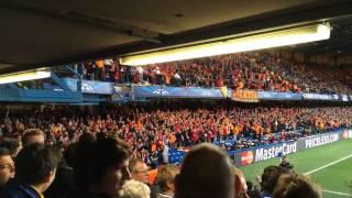 Üst Üste Üç tane Üçlü Stamford Bridgede. Chant Battle Chelsea VS Galatasaray.