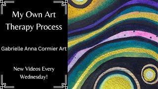 How I Used Creativity to Process Difficult Emotions  Intuitive Abstract Art Process in Watercolors