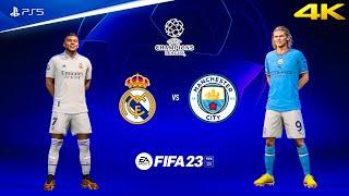 FIFA 23 - Real Madrid vs Manchester City Ft. Mbappe Haaland  UCL 2324 Final  PS5™ Gameplay 4K60