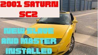 Replaced the clutch master on the Saturn will it go into gear?