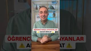 ️Öğrenci Koçu Arayanlar Aman Dikkat #öğrencikoçu #lgskoçu #eğitimkoçu