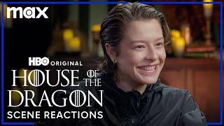 Emma DArcy & Olivia Cooke React To House of the Dragon Scenes  House of the Dragon  Max