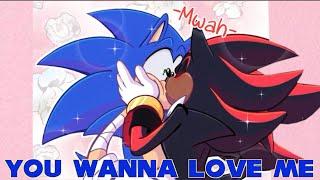 You Wanna Love Me ️ Sonadow comic dub