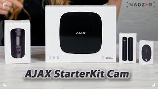 Ajax StarterKit Cam - Стартовый комплект системы безопасности с фотоверификацией тревог