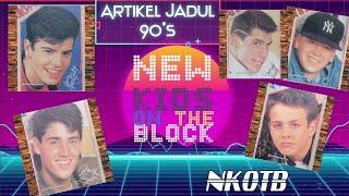 Artikel & Cover Majalah #NKOTB New Kids on the Block  #majalahhai #90s #jadul #lawas #boyband