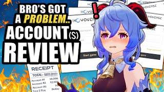 I Found The World’s BIGGEST Genshin Addict.. Account Review Genshin Impact