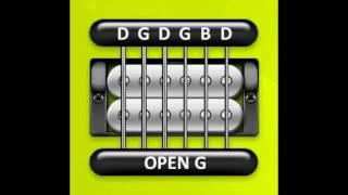 Perfect Guitar Tuner Open G = D G D G B D