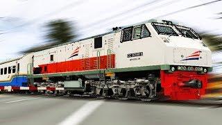 Perlintasan Kereta Api Jakarta Pusat - Trainz Simulator Indonesia HD