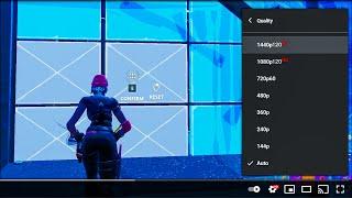 Fortnite *120 FPS* Video Real 120hz Gameplay