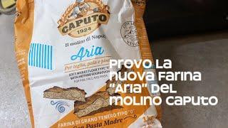 Provo la farina”Aria”del Molino Caputo idratazione 80% e tu l’hai mai provata?Scrivilo nei commenti